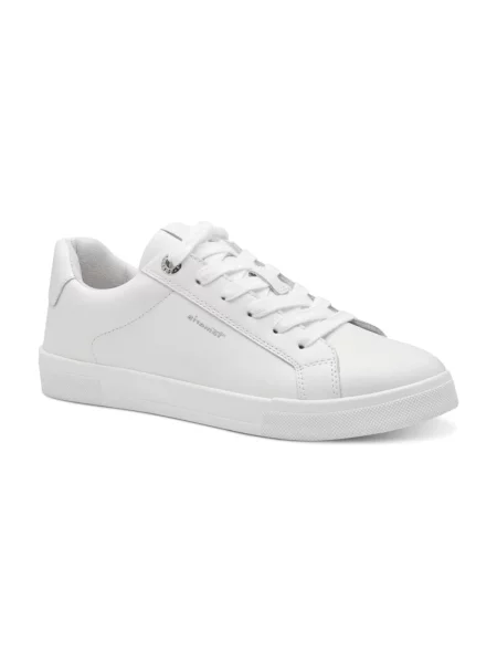 Sneakersy Tamaris skórzane białe