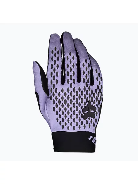 Cyklistické rukavice Fox Racing Defend lila