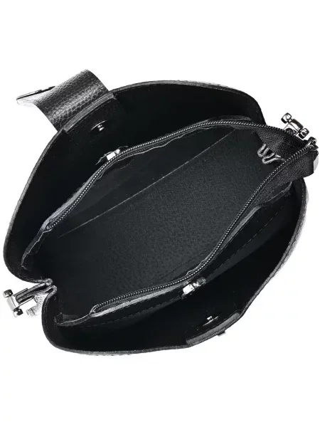Crossbody kabelka Luisa Vannini čierna