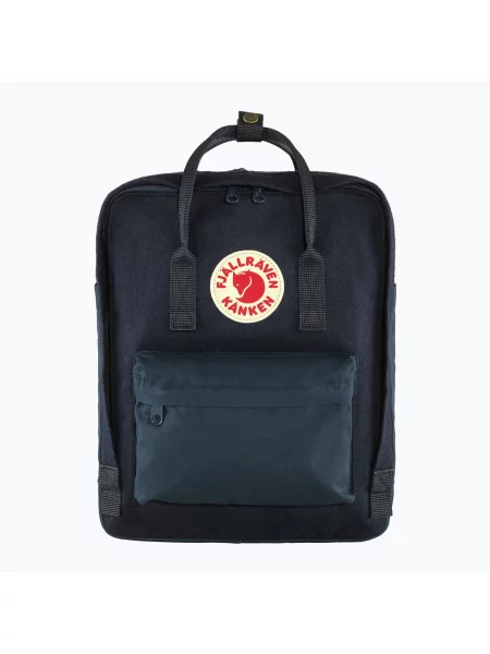Plecak miejski Fjällräven Kanken Re-Wool 16 l night sky niebieski