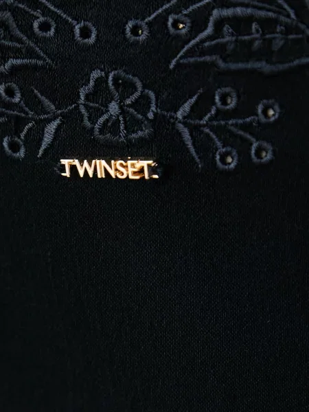 Twinset fehérneműs ruha fekete