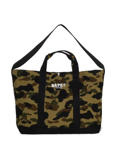 Geantă crossbody A Bathing Ape® cu broderie cu model camuflaj