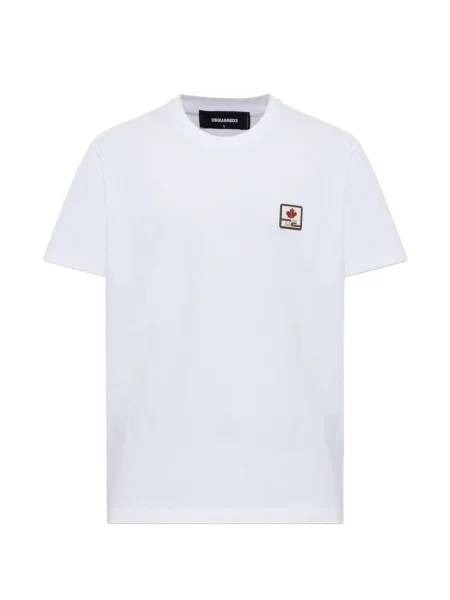 Tricou Dsquared2 cu autograf alb