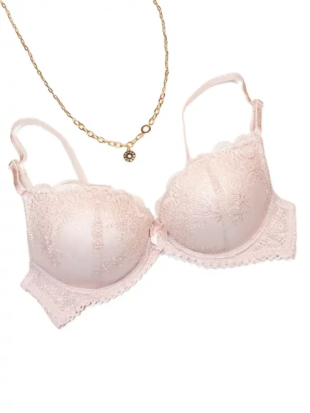 ISSA Plus Бюстгальтер Комбінований верх бежевий