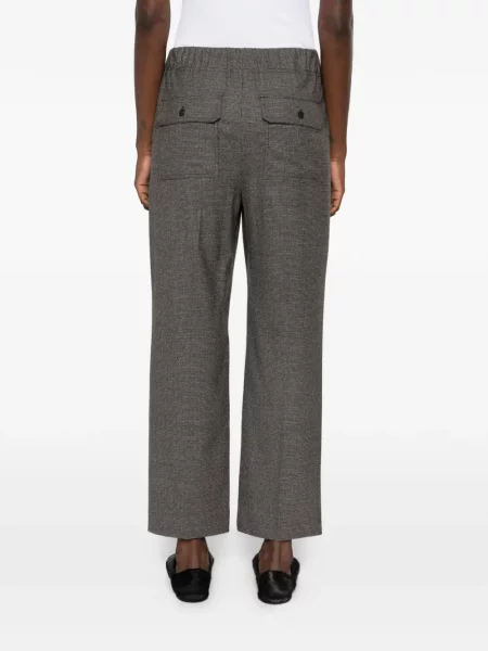 Καρό παντελόνι Weekend Max Mara καφέ
