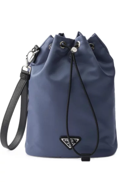 Geantă Prada din piele albastru
