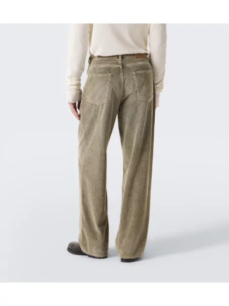 Pantaloni Our Legacy de catifea cord bej
