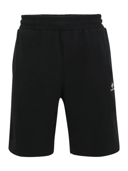 CONVERSE Hlače črna bela