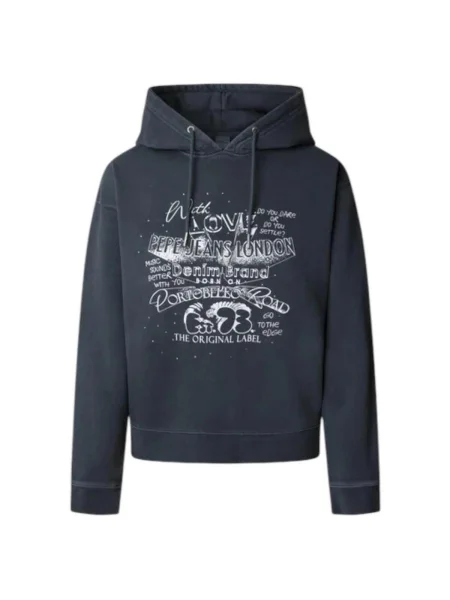 Geacă de blugi Pepe Jeans gri