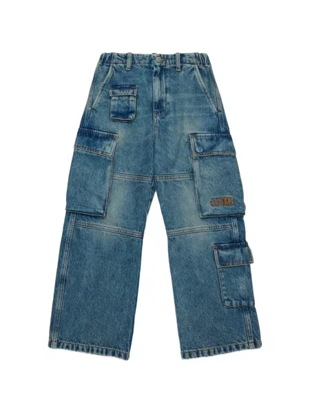 Jeansy dziecięce Mm6 Maison Margiela niebieskie