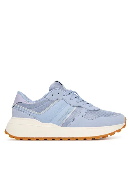 Sneakersy Tommy Jeans Tjw Cleated Runner modrá