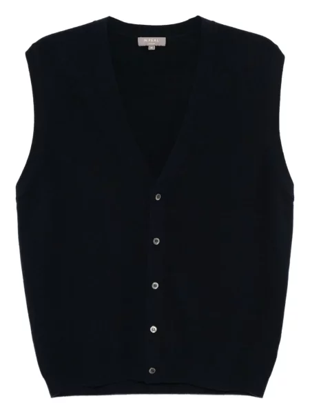 Cardigan N.peal din cașmir albastru