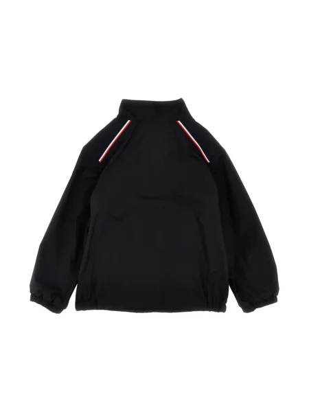 Kurtka dziecięca Moncler Enfant niebieska