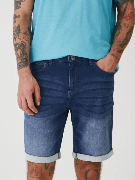 Medicine szorty jeansowe granatowy