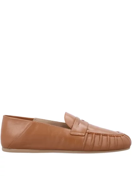 Pantofi loafer Stuart Weitzman maro