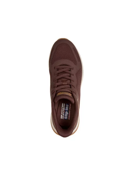 Pantofi Skechers maro