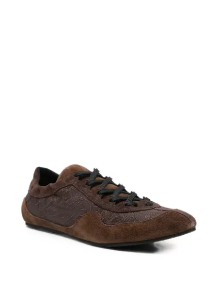 Φλοράλ sneakers Cecilie Bahnsen καφέ