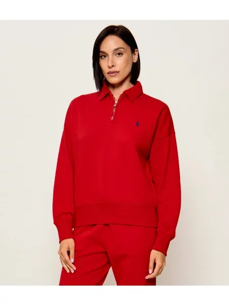 POLO RALPH LAUREN Hanorac | Relaxed fit roșu