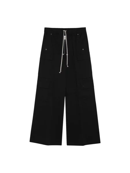 Spodnie cargo Rick Owens czarne