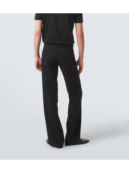 Pantaloni Gucci de lână negru