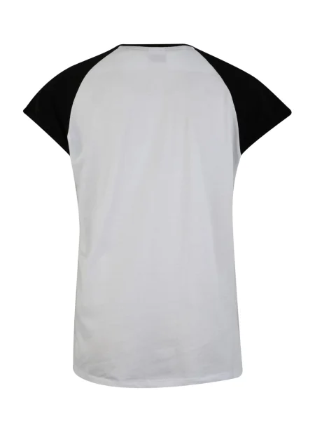 Urban Classics Tricou negru alb
