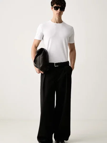 Maison Margiela T-shirt z bawełną