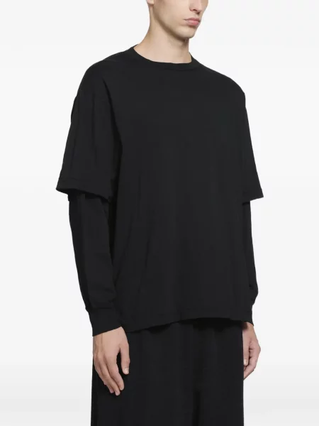 Lung tricou Comoli negru