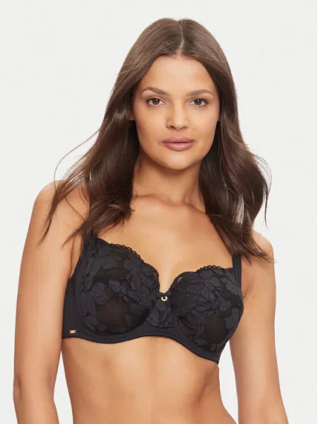 Selmark Sutien cu armătură Federica negru