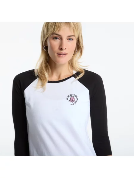 Tricou Horsefeathers Zalva Top White M alb