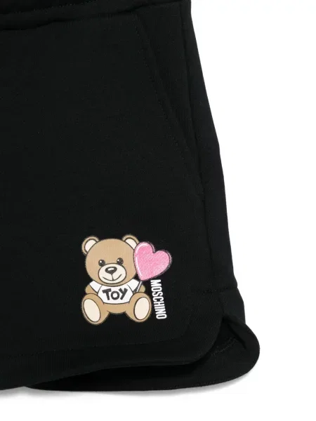 Szorty dziecięce Moschino czarne