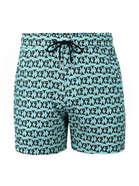 YEAZ Șorturi de baie Seashey turcoaz negru