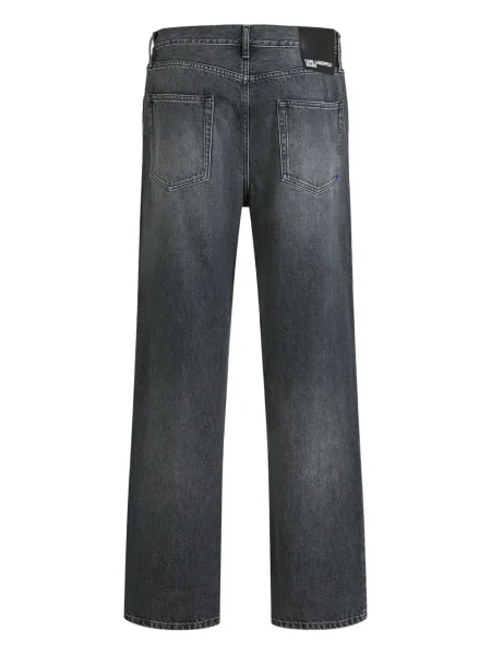 Blugi Karl Lagerfeld Jeans gri