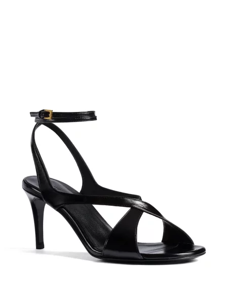 Sandale Khaite cu bretele negru