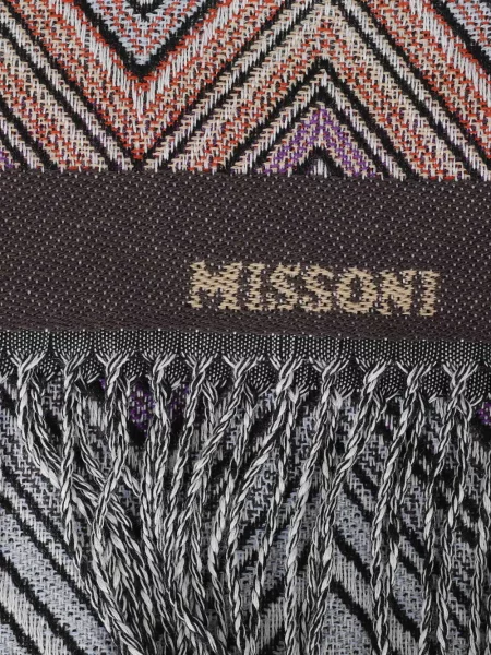 Fular Missoni cu franjuri