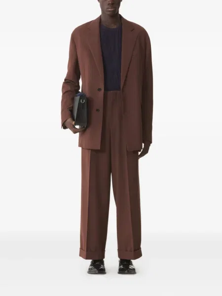 Sacou Lanvin de lână maro