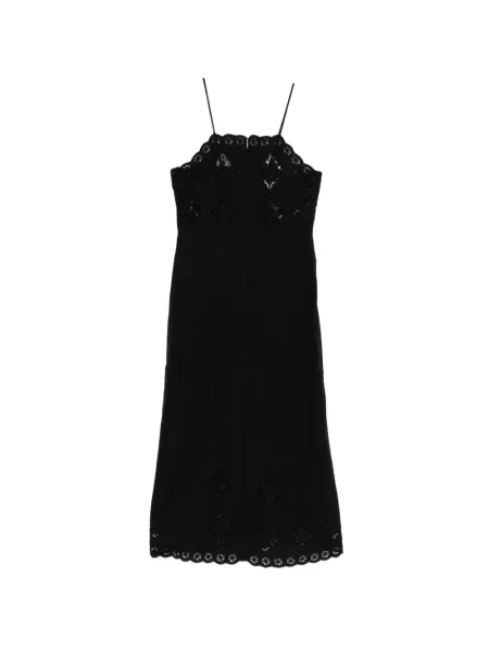 Midi ruha Isabel Marant fekete