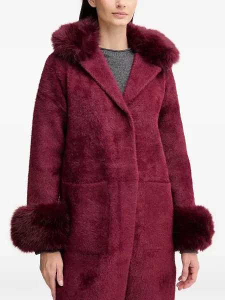Palton de blană Joseph Ribkoff roșu