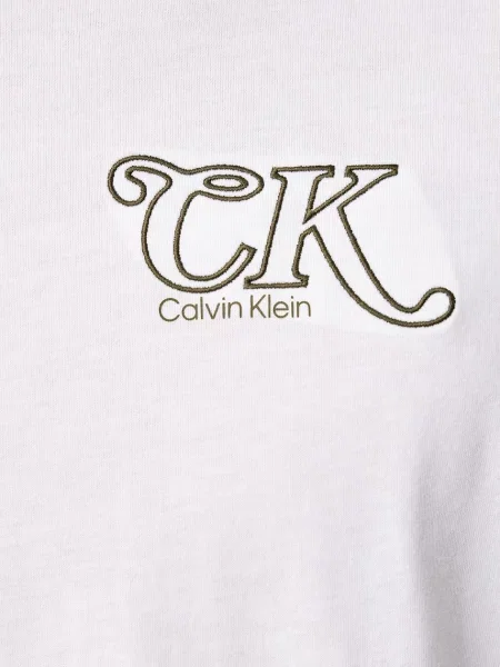 Calvin Klein Jeans тениска мъжка бяло