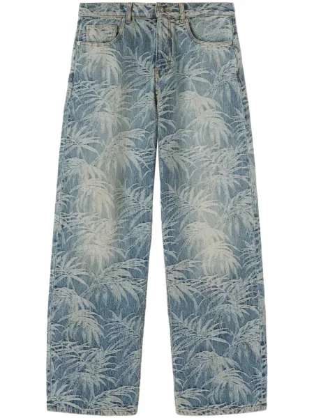 Blugi cu picior larg Palm Angels albastru