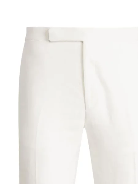 Pantaloni Ralph Lauren Purple Label de in alb
