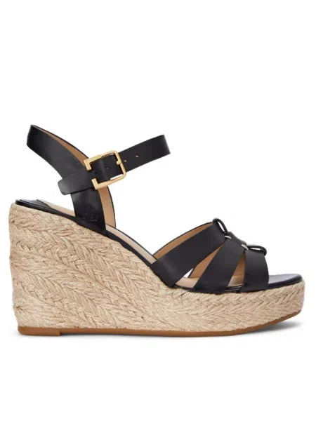 LAUREN RALPH LAUREN Espadrilky Soffia černá