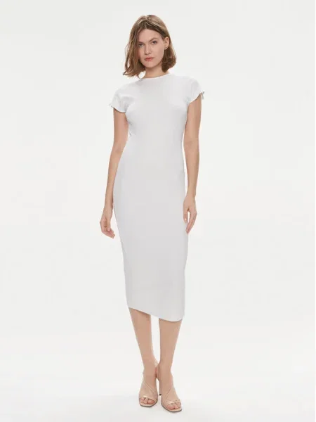 Calvin Klein Лятна рокля Q-Nova бял