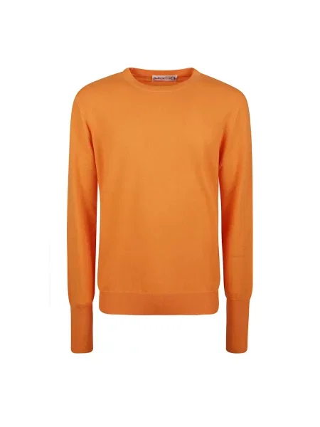 Sweter Ballantyne pomarańczowy