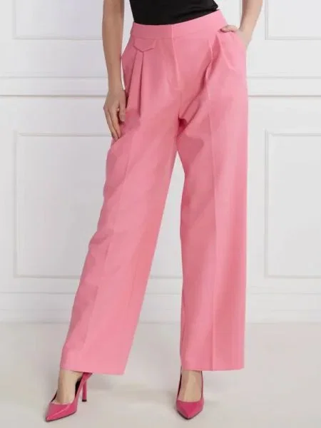 HUGO Pantaloni Helepher roz