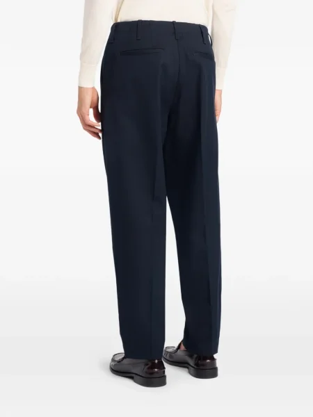 Pantaloni Dondup plisate albastru