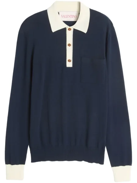 Polo Valentino Garavani albastru