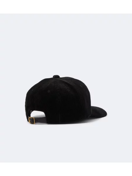 Șapcă Visvim de catifea cord negru
