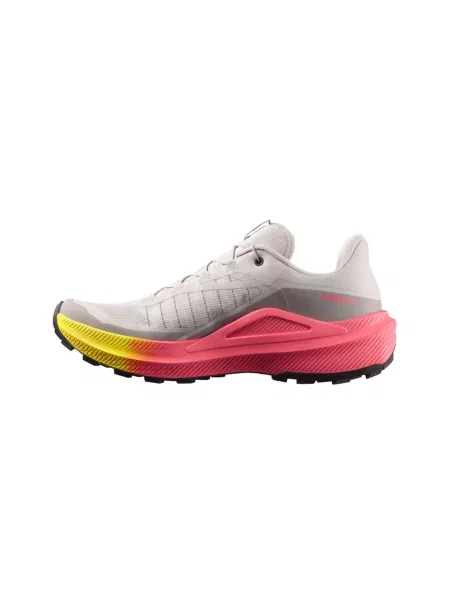 Salomon Genesis 2 Gray Violet Safety Yellow Mężczyźni Buty sportowe Salomon Size: szary