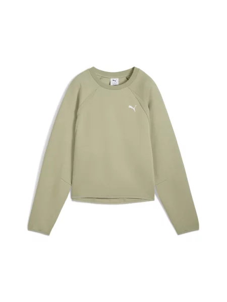 Krótka bluza Evostripe Comfort PUMA zielona