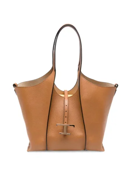 Geantă shopper Tod's din piele maro